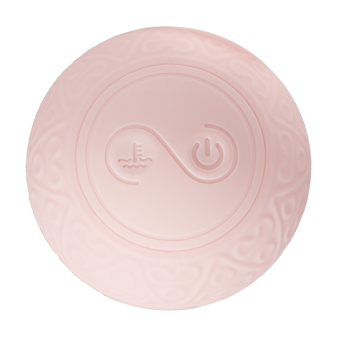 Vibrating and heating massager Pink - Relaxation & Care