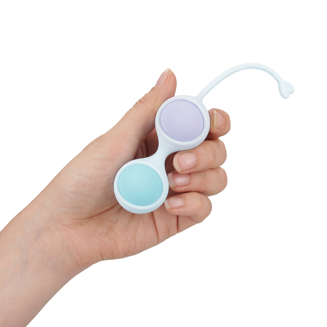 Vibrierendes Kegel-Set mit 5 Gewichten – Komfort & Kontrolle Lila