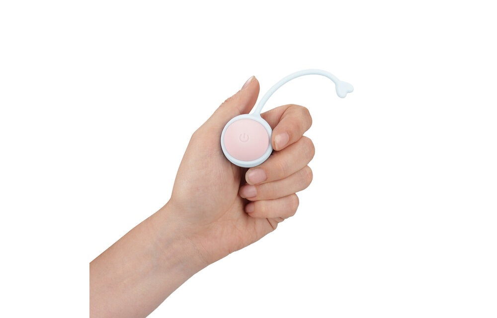 Vibrations- und 5 Gewichte Austauschbares Kegel-Set - Lila