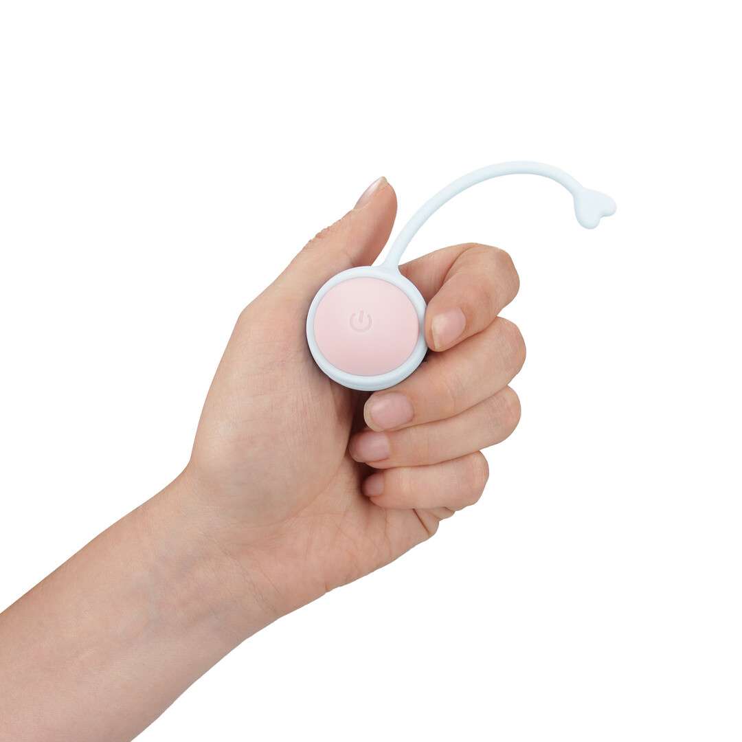 Vibrations- und 5 Gewichte Austauschbares Kegel-Set - Lila