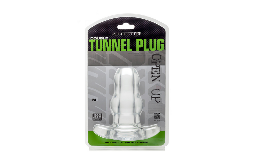 Dubbele Tunnel Plug - Holle Butt Plug - M