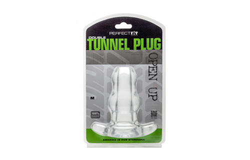 Double Tunnel Plug M 12 cm – Innovative & Comfortable