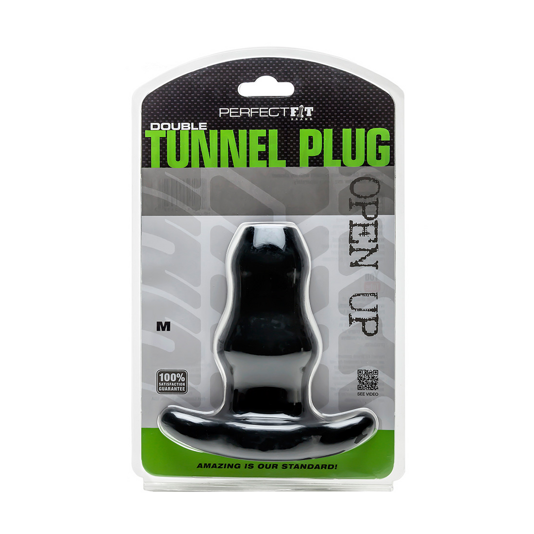 Double Tunnel Plug M 12 cm – Innovative & Comfortable Fun