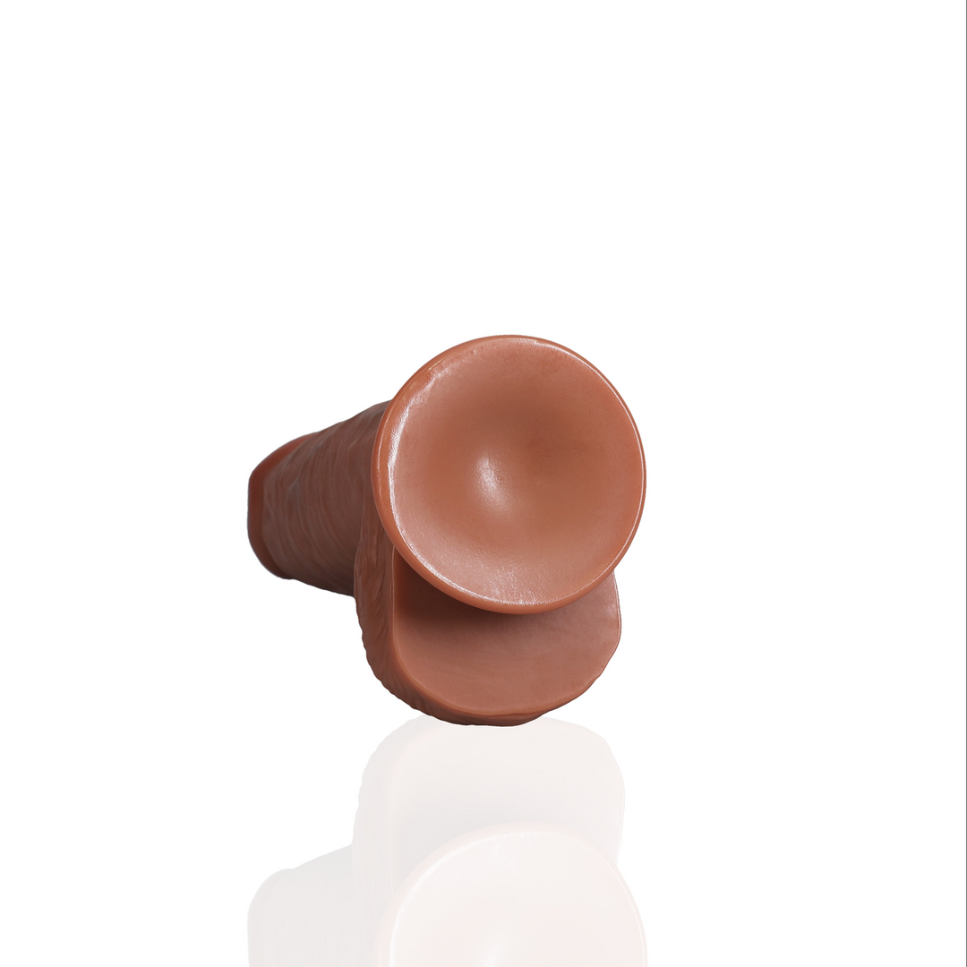 Extra Dick Gerade mit Kugeln 8 / 20,3 cm - Tan