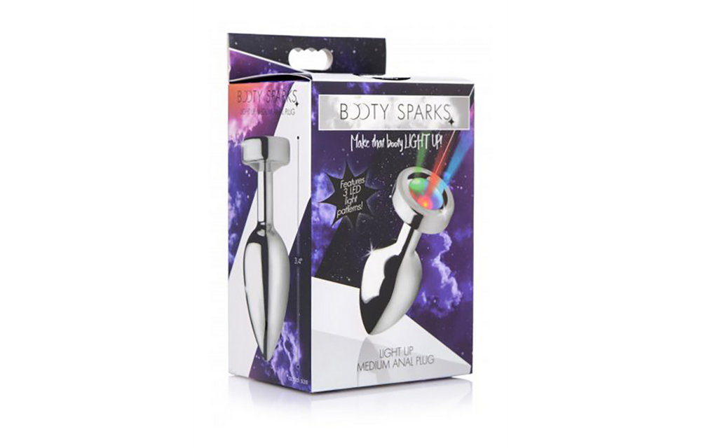 Light Up Butt Plug Medium 11.6 cm – More Fun & Power