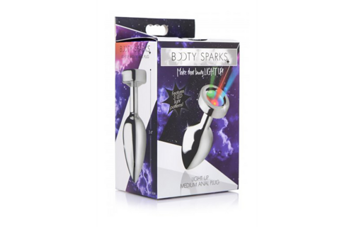 Light Up Butt Plug Medium 11.6 cm – More Fun & Power