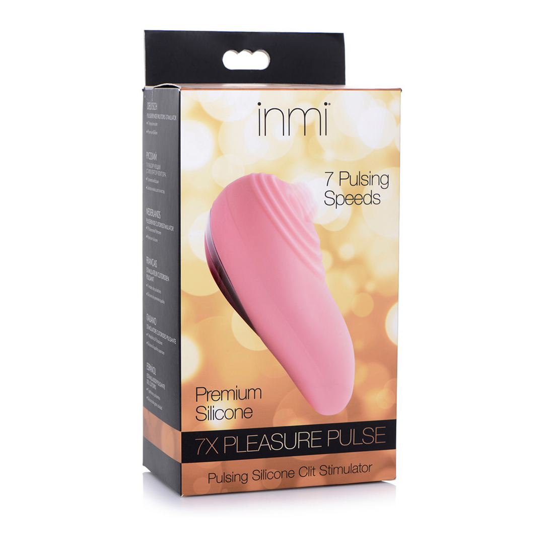 Pleasure Pulse Clitoral Stimulator – Intense Pulsations Pink