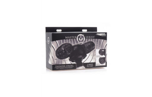 Thunder Stroke - 2 in 1 Wandbevestiging en Masturbator