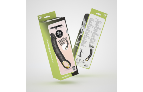 Buy Magnus Bend Black Flexible Realistic Vibrator