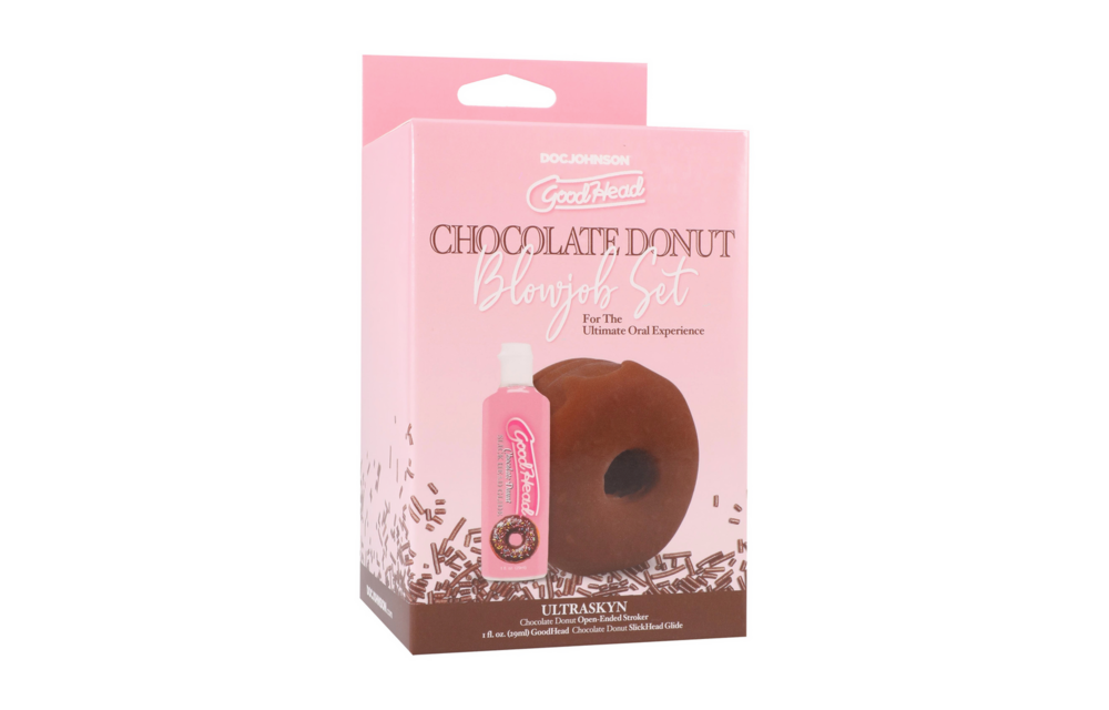 Chocolate Donut Set - Soft, Realistic & Seductive