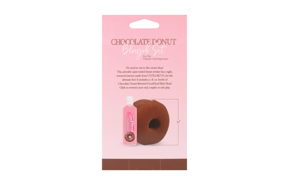Chocolate Donut Set - Soft, Realistic & Seductive