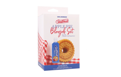 Apfelkuchen-Blowjob-Set | Süße Sensation und realistischer Genuss