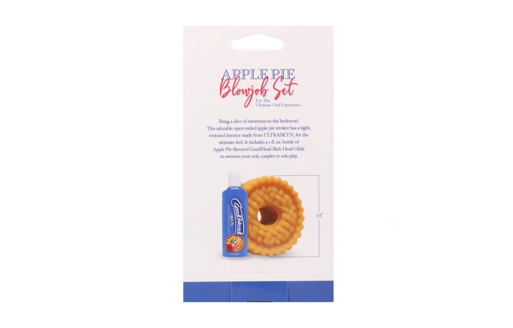 Apple Pie Blowjob Set | Sweet Sensation and Realistic Pleasure