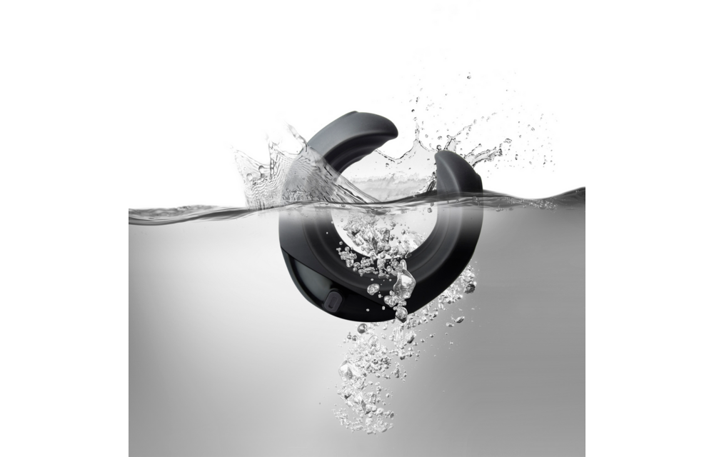 Echo - Vibrating C-Shape Masturbator - Schwarz