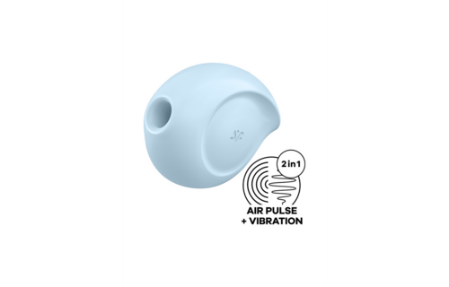 Sugar Rush Blue - Air Pulse Stimulator with 132 Sensations