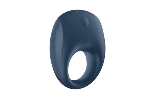 Strong One Blauwe Vibrerende Cockring – Langdurig Genot