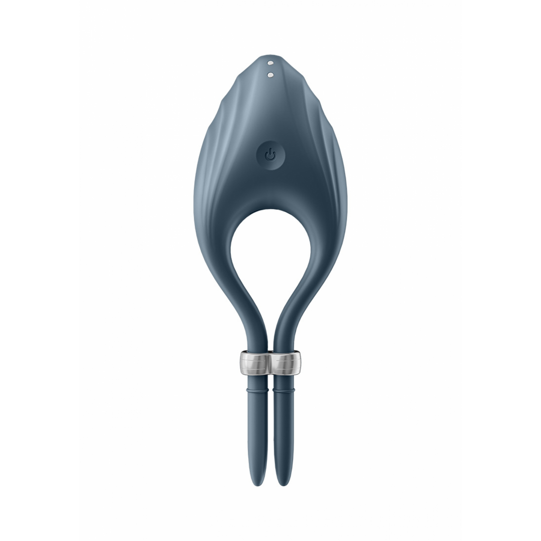 Duelist Cockring Donkerblauw | Verstelbaar & Vibraerend