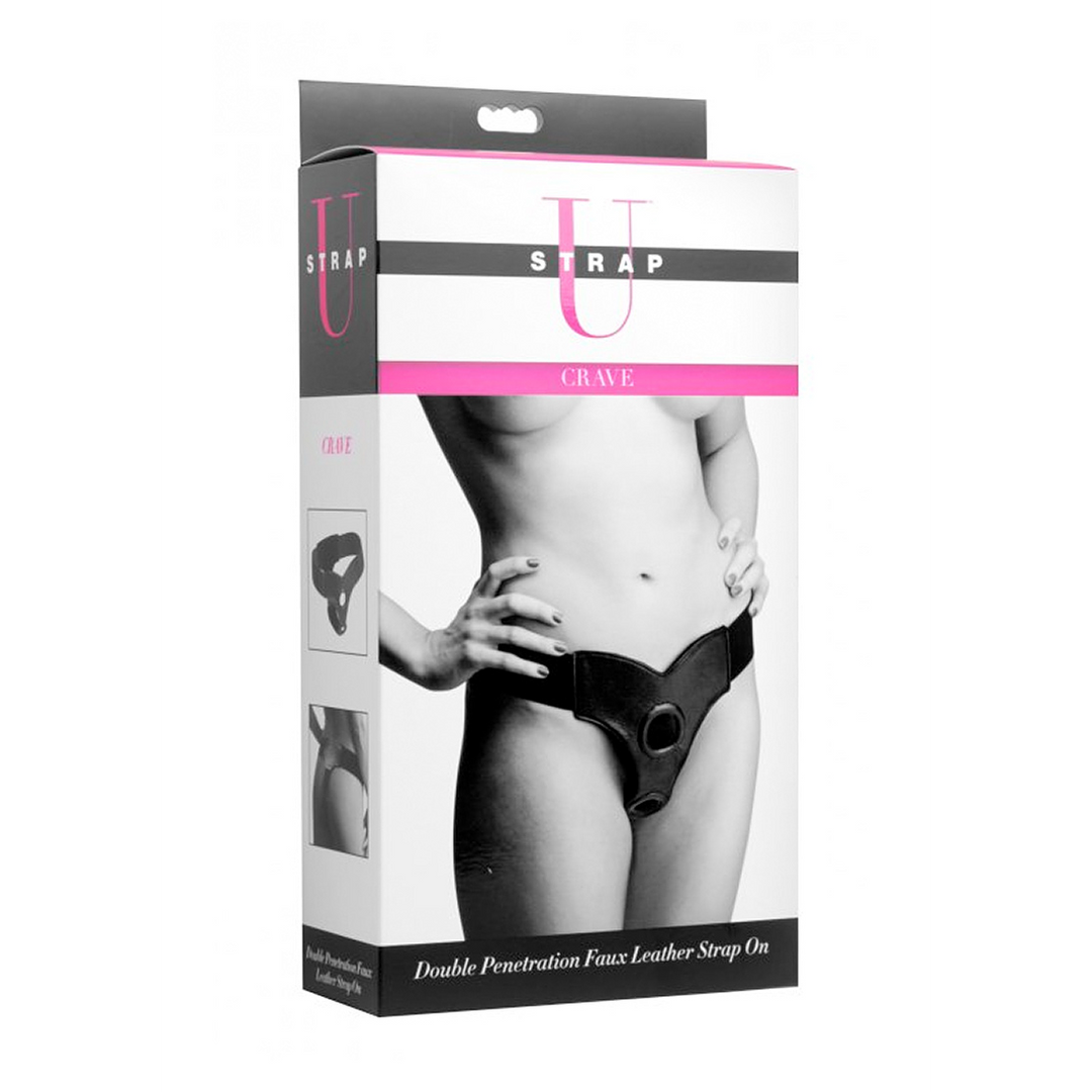 Crave Doppelpenetration Strap-On 29 cm | Ultimatives Vergnügen