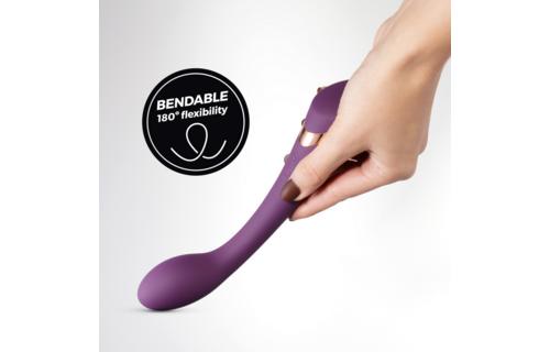 Midas Buigbare G-Spot Stimulator Paars – Intens Genot
