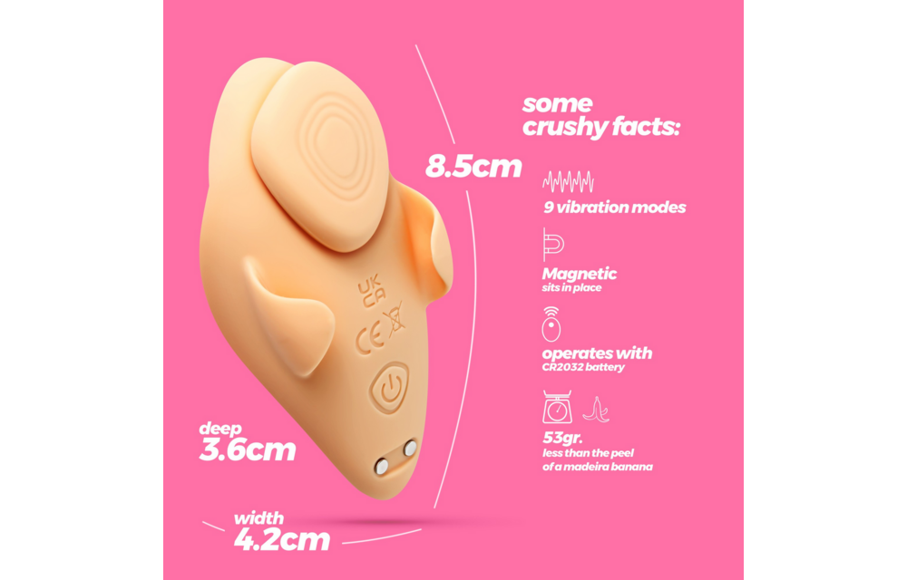 Atlantis Panty Vibe Orange - Discreet & Powerful With Remote Control