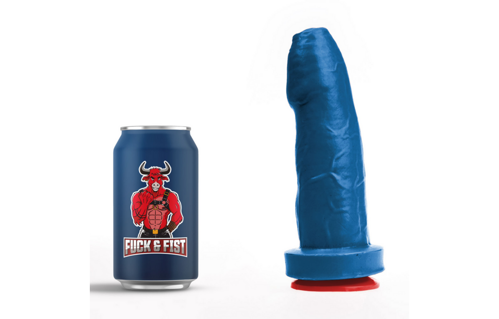 Magni M - Realistischer Dildo - 7,1 / 18 cm - Blau