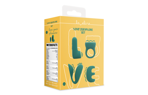 LOVE (S)explore Set Groen Kristal - Spel met Liefde & Sensatie