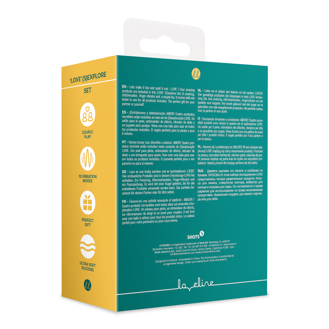 LOVE (S)explore Set Groen Kristal - Spel met Liefde & Sensatie