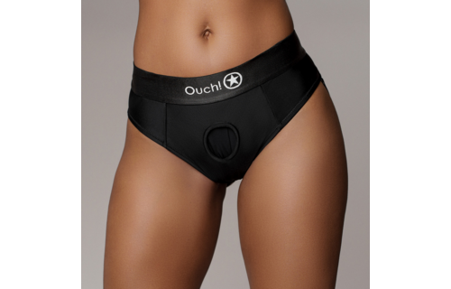 Vibrerende Strap-on String M/L Zwart – Comfort & Sensatie