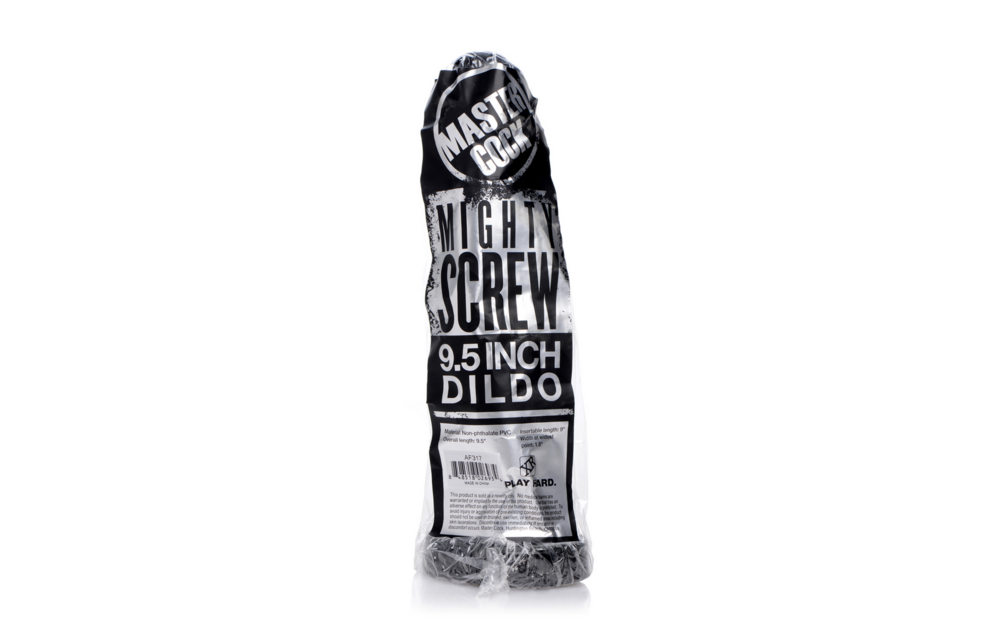 Mächtige Schraube - Dildo - 9,5  / 25 cm