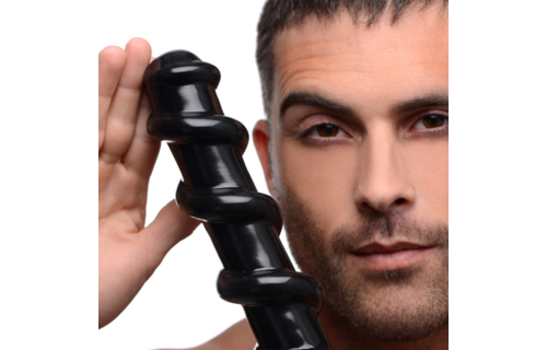 Mighty Screw Dildo 25 cm – Soepel, Intense & Stijlvol