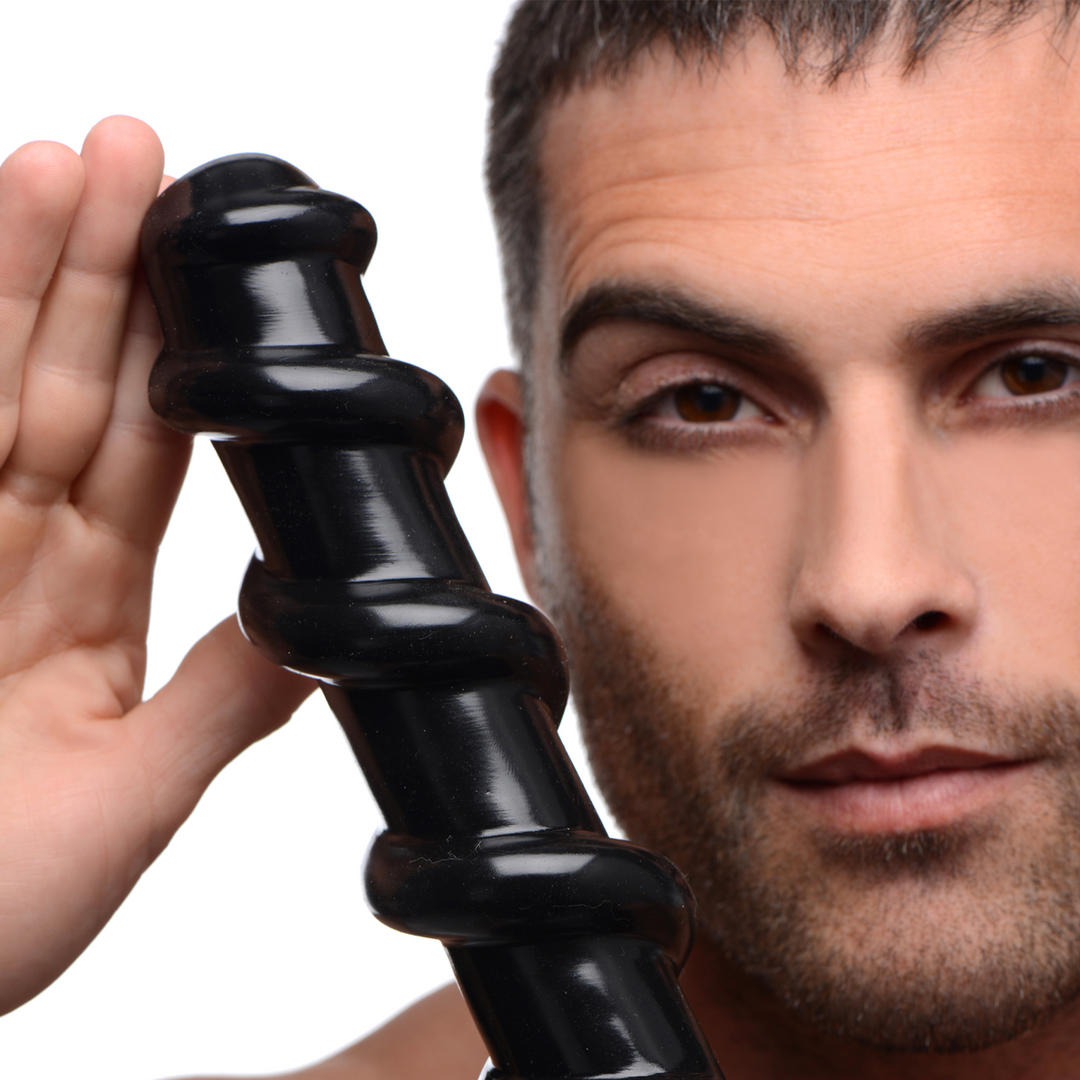 Mighty Screw Dildo 25 cm – Geschmeidig, intensiv & stilvoll