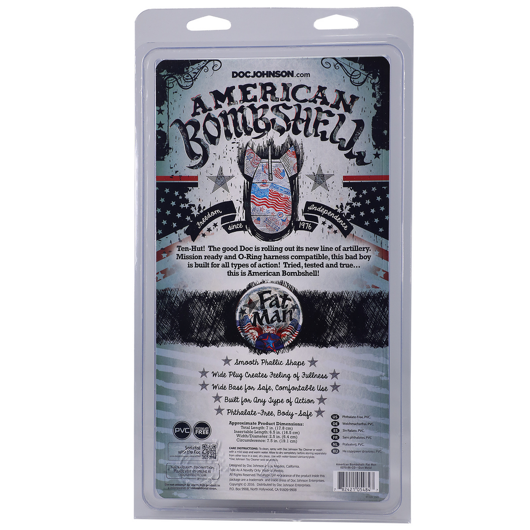 Fat Man Butt Plug 17,5 cm – Stoer, Veilig & Comfortabel