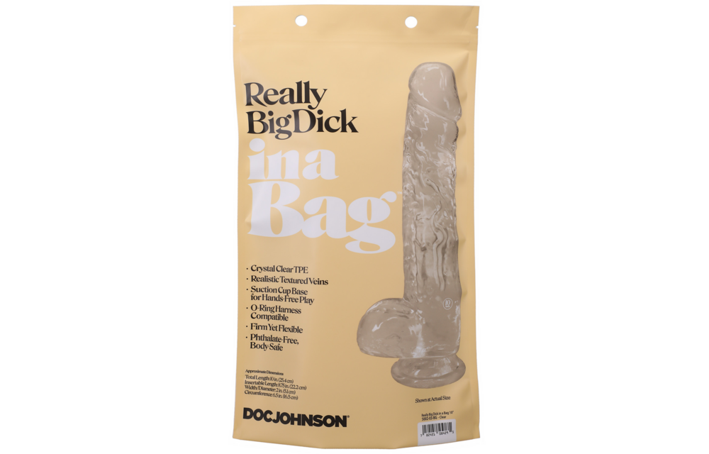 Dildo 10'' / 25 cm – Realistisch, sicher & freihändiger Genuss