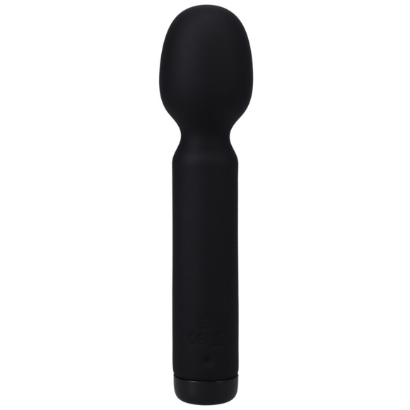 Vibrating Wand Black – Compact, Powerful & Quiet | Doc Johnson