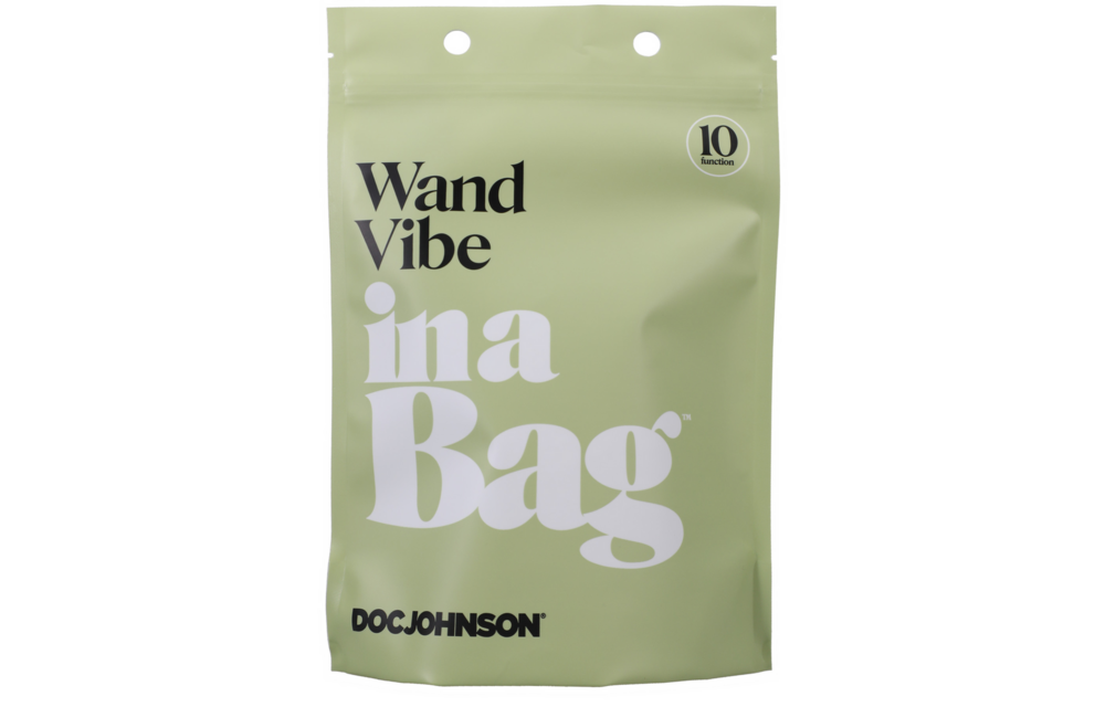 Vibrating Wand Black – Compact, Powerful & Quiet | Doc Johnson