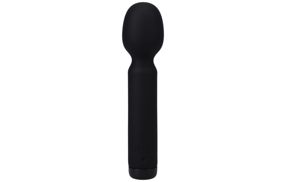 Vibrating Wand Black – Compact, Powerful & Quiet | Doc Johnson
