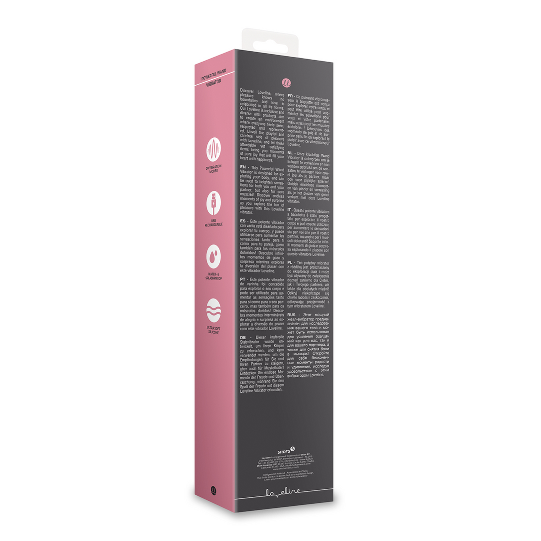 Krachtige Wand Vibrator Charbone | Ultiem Genot & Ontspanning