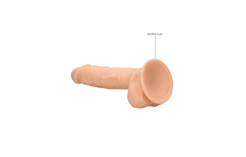 Silikon Dildo mit Balls - 9 / 23 cm