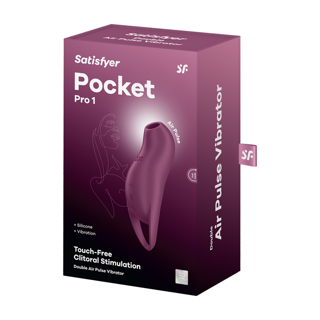Pocket Pro 1 Purple – Compact, Powerful Clitoral Stimulator