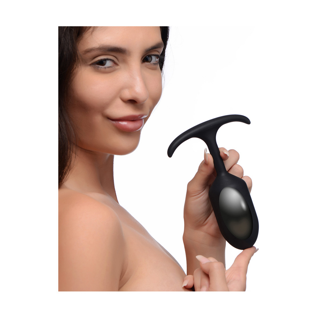 Premium Silicone Anal Plug 15.2 cm - Weighted & Comfortable