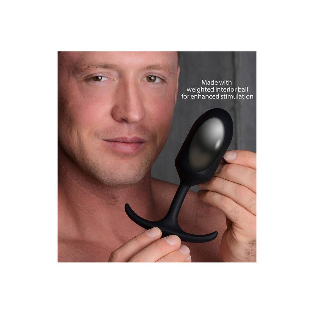 Premium Siliconen Anale Plug 15,2 cm - Gewogen & Comfortabel