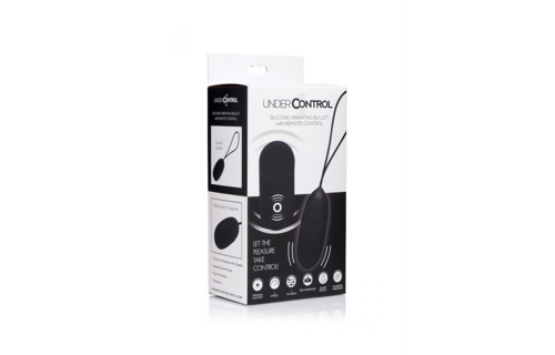 Silicone Vibrating Bullet with Remote Control – Compact & Powerful