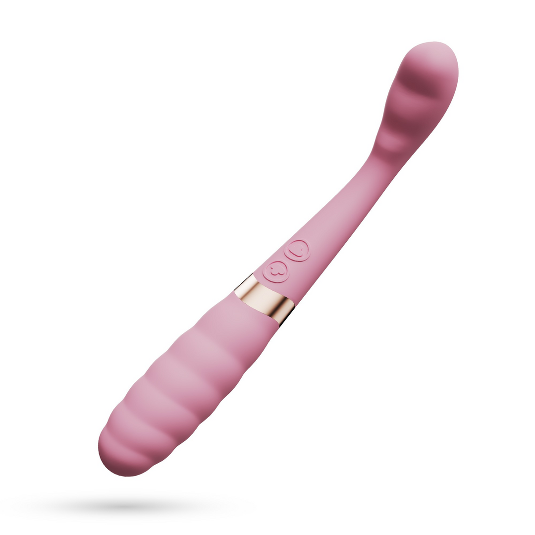 Pixie Flexible Double Vibrator Pink – 10 Vibration Settings