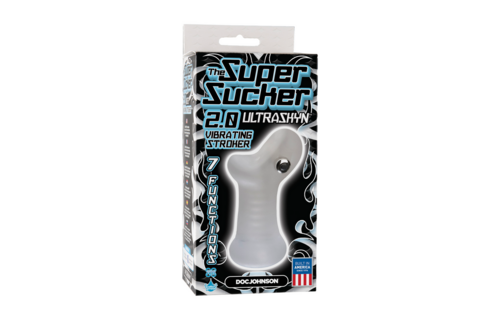 Super Sucker 2.0 - ULTRASKYN Vibrerende Mond Masturbator
