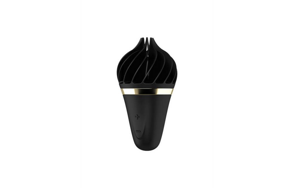 Sweet Treat Tong Spinnator Zwart/Goud – Stimuleer Sensueel