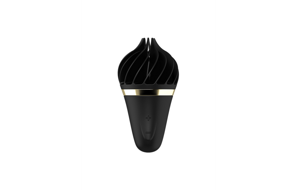 Sweet Treat - Stimulating Tongue Spinnator - Black/Gold