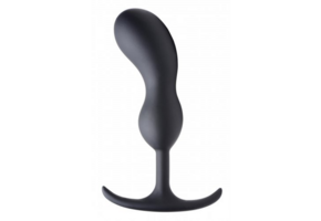 Premium Silicone Weighted Prostate Plug 18.8 cm - Comfort