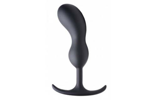 Premium Silicone Weighted Prostate Plug 18.8 cm - Comfort