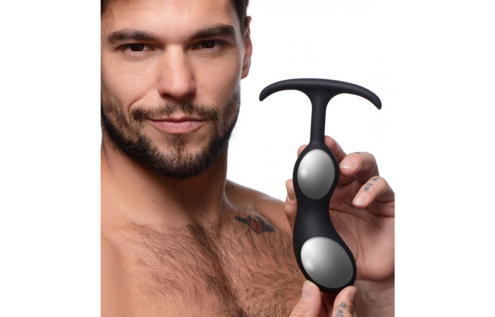 Premium Silicone Weighted Prostate Plug 18.8 cm - Comfort