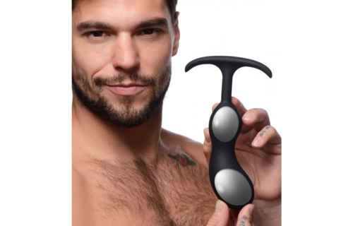 Premium-Silikon-Prostata-Plug mit Gewicht 18,8 cm – Komfort